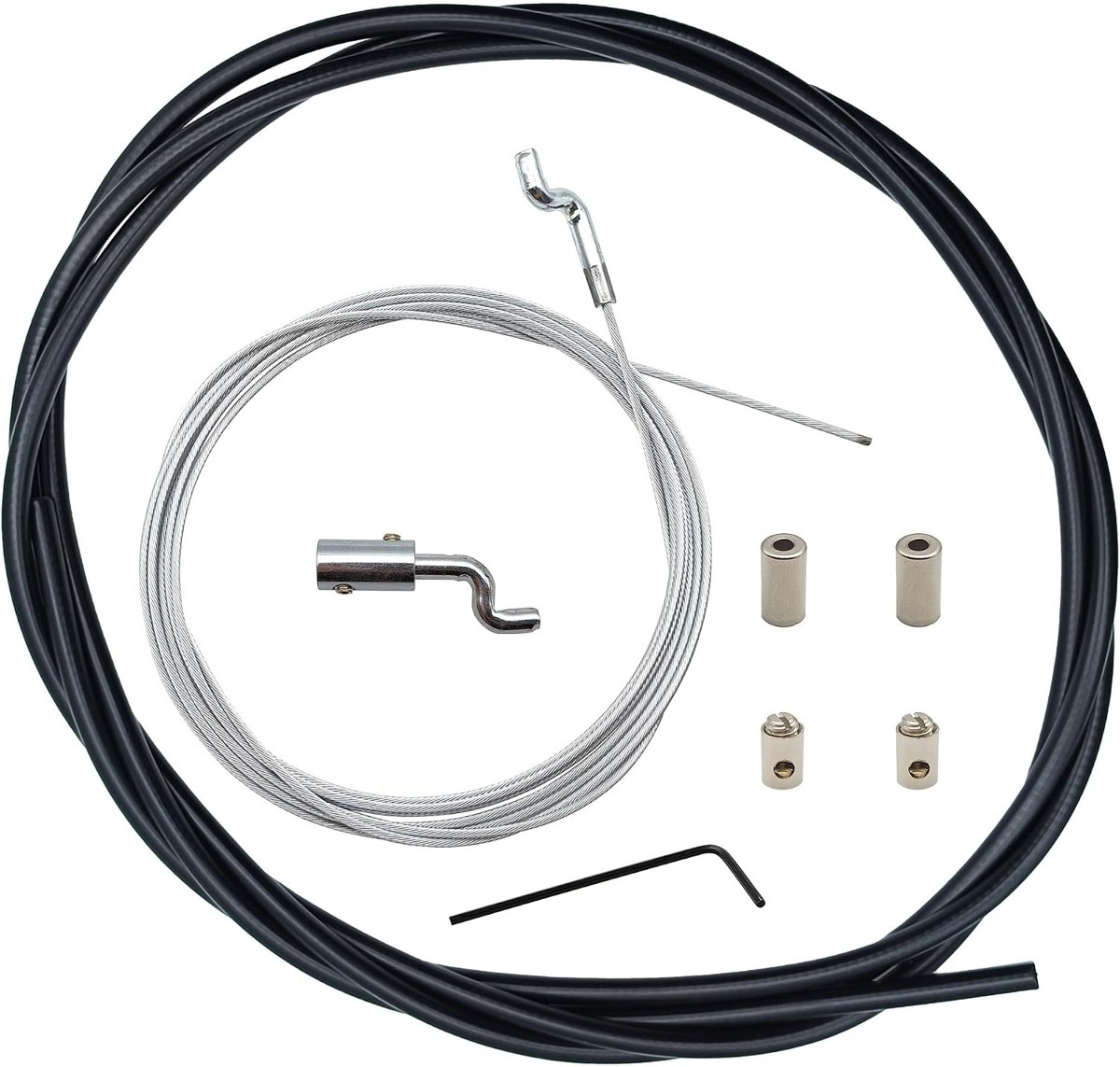 YGQ Throttle Cable Repair Kits, Z-Bend Ends and Clamps